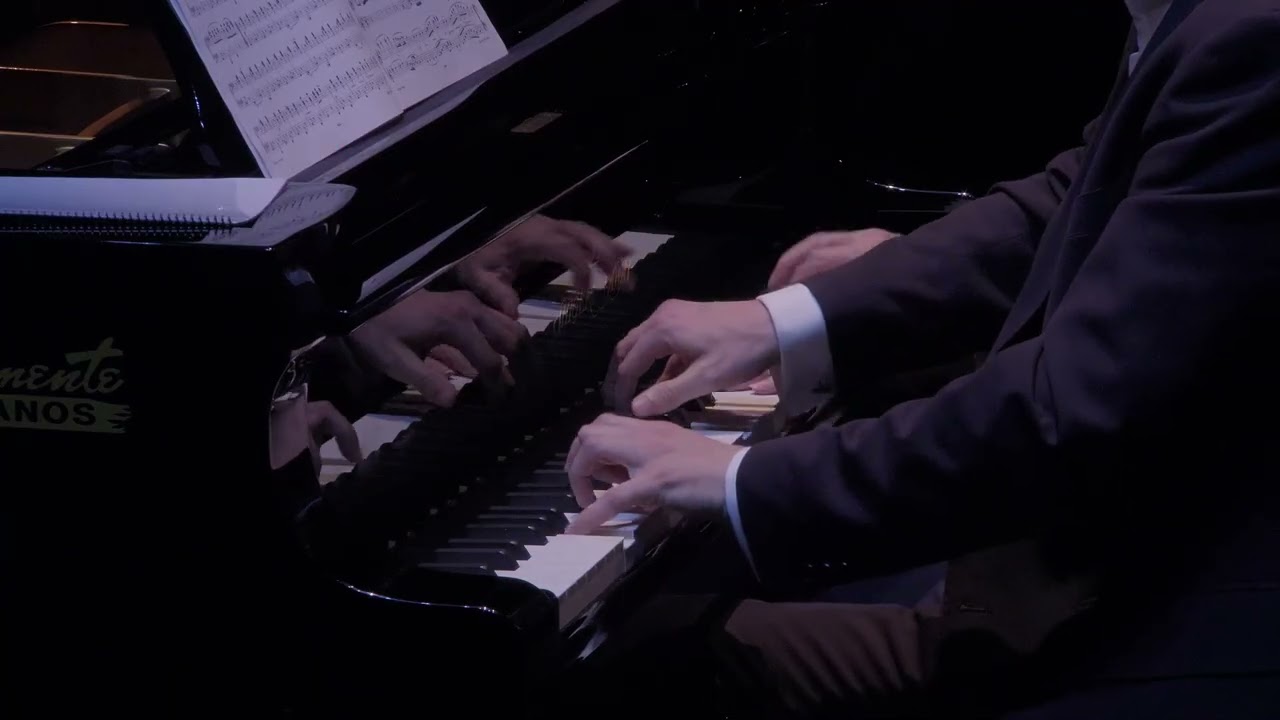 Cyprien Katsaris & Pablo Galdo - Marche militaire op 51 no 1 (Schubert)