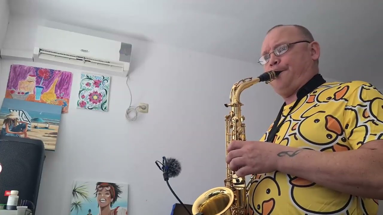 Под небом голубым Волхонский Вавилов Pomorie Sax version