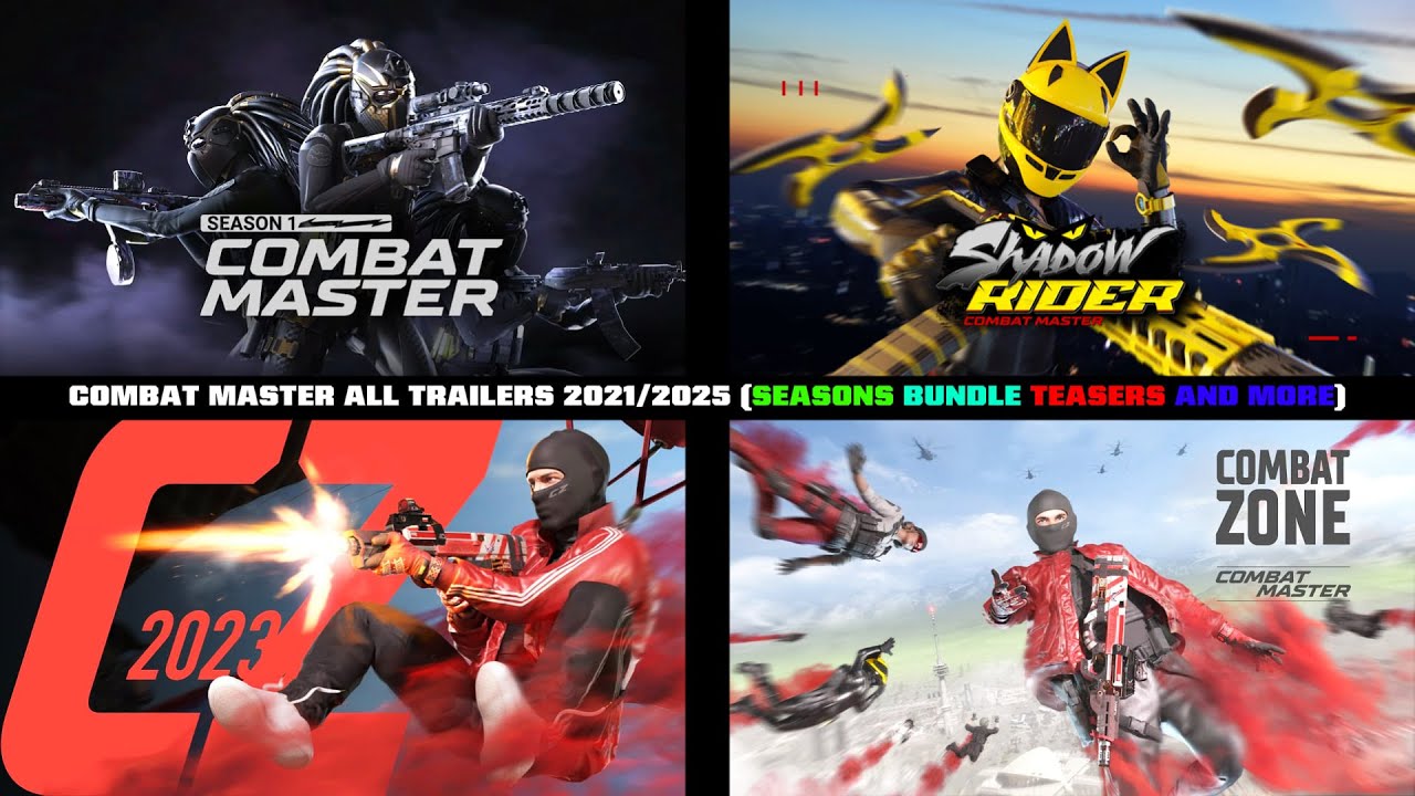 COMBAT MASTER ALL TRAILERS 2021/2025 (SEASONS BUNDLE TEASERS AND MORE)