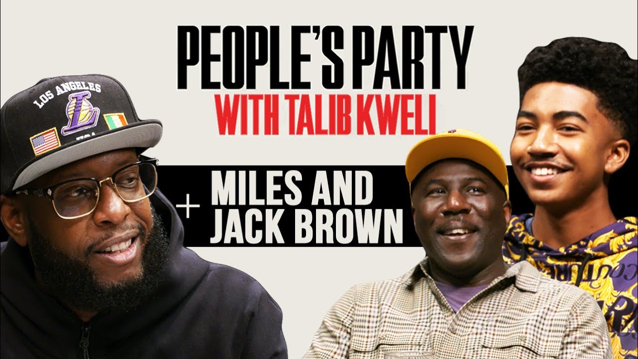 Talib Kweli, Miles & Jack Brown On Black-ish, Lootpack, MF Doom, Dancing, NBA | People's Party Full