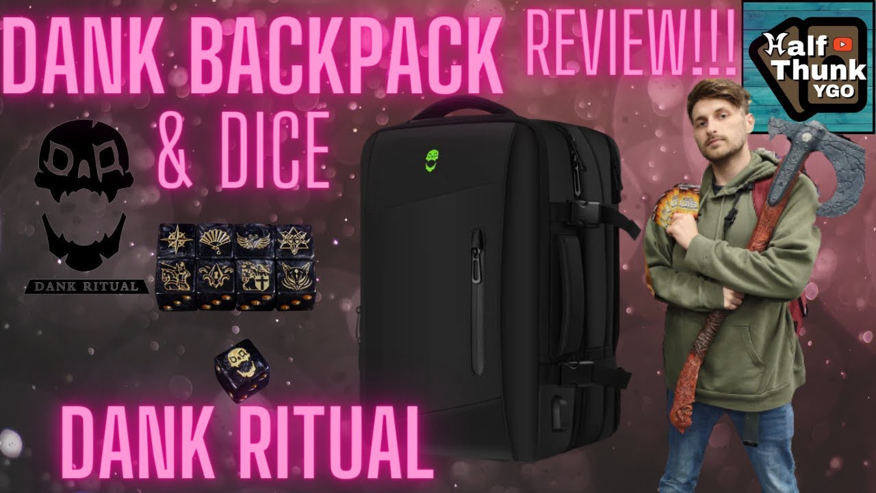 DANK RITUAL REVIEW?! Dank Backpack and Dank Dice AND GIVEAWAY!?