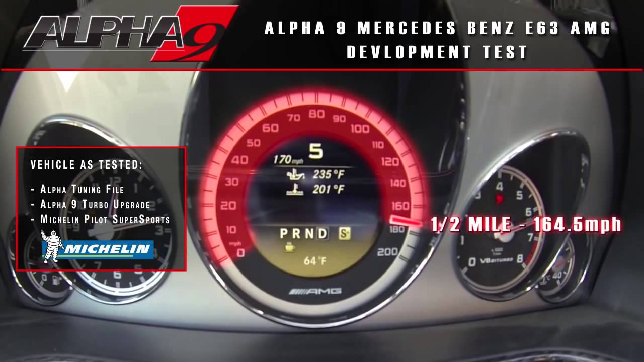 ALPHA 9 MERCEDES BENZ 5 5L BITURBO UPGRADE M157)