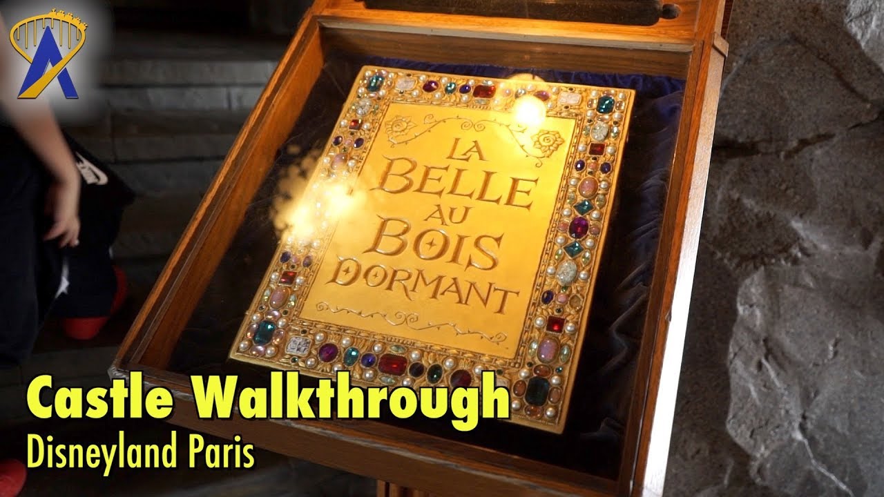 Sleeping Beauty Castle Walkthrough (La Galerie de la Belle au Bois Dormant) at Disneyland Paris