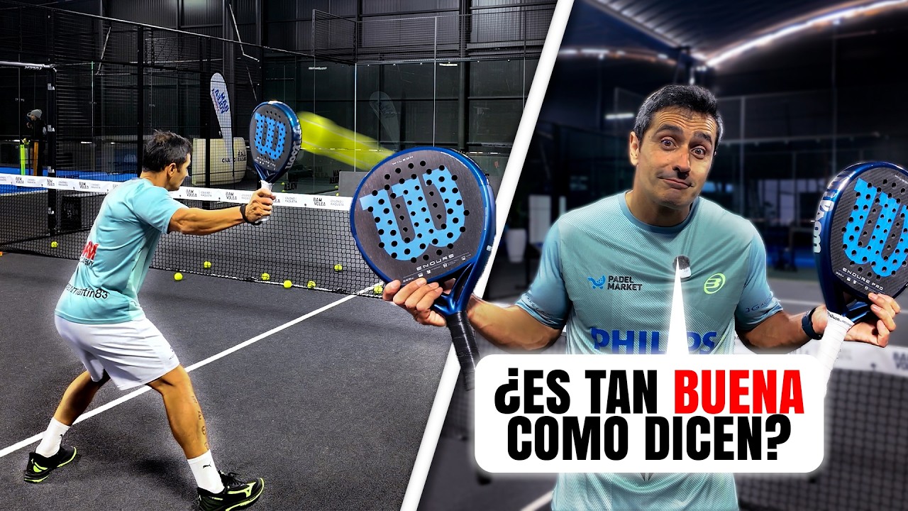 Pruebo la WILSON ENDURANCE 2026 de MOMO GONZÁLEZ con un jugador PROFESIONAL | Mejora tu Padel