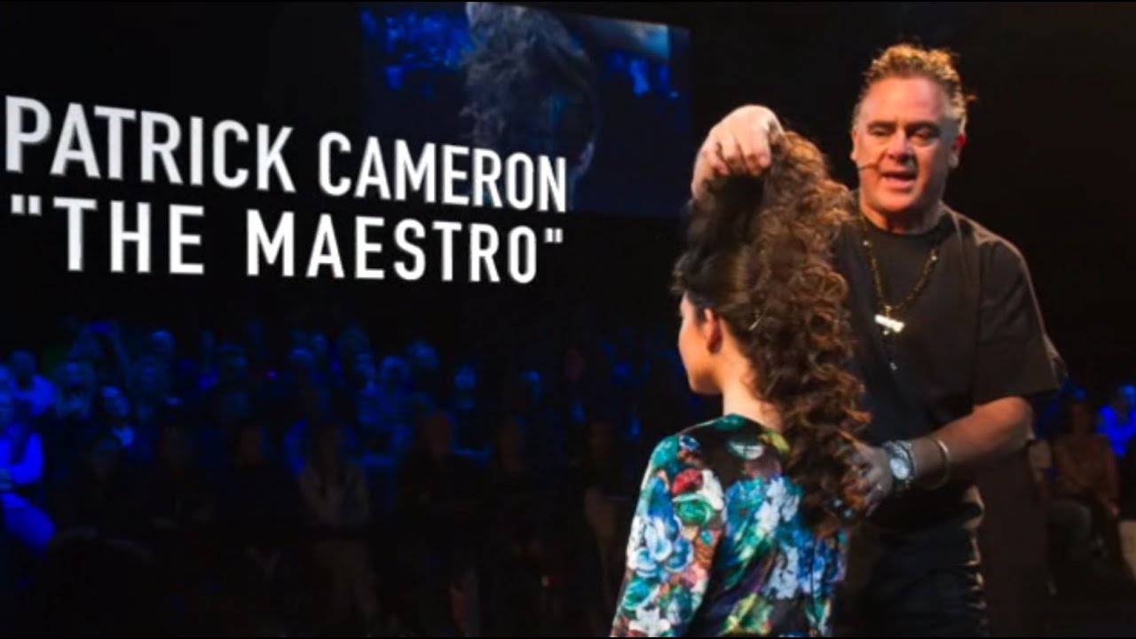 Cosmoprof 2016 Bologna - Patrick Cameron Prezentare Cocuri si Frizuri BaBylissPRO