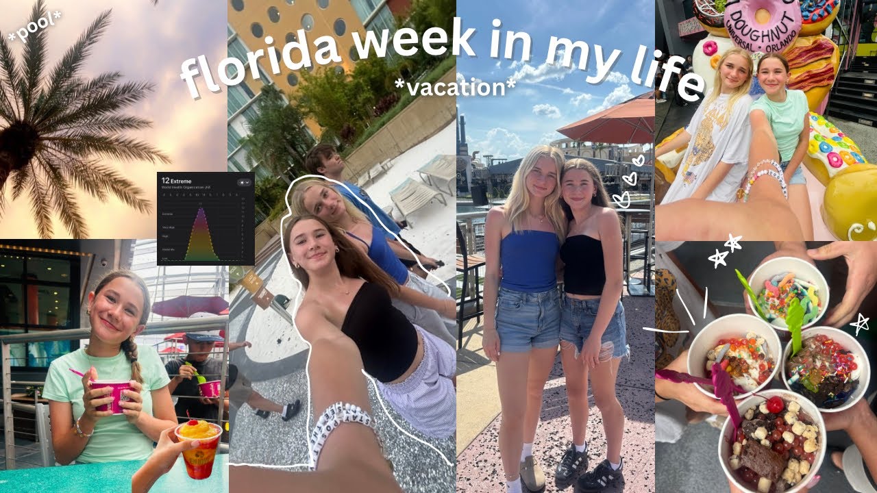 florida week in my life 👙🥥🌴 | *tanning, pool days, shopping* | summer diaries ep. 3