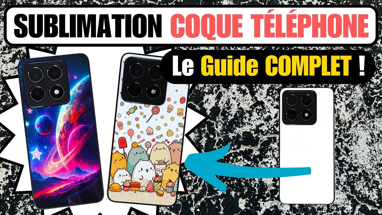 Tutoriel Sublimation Coque de TÉLÉPHONE pour Débutants | Le Guide Complet