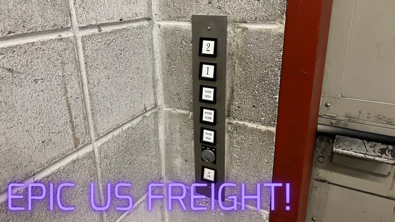 RARE United States Hydraulic Freight Elevator | JCPenney | Vancouver Mall | Vancouver, WA