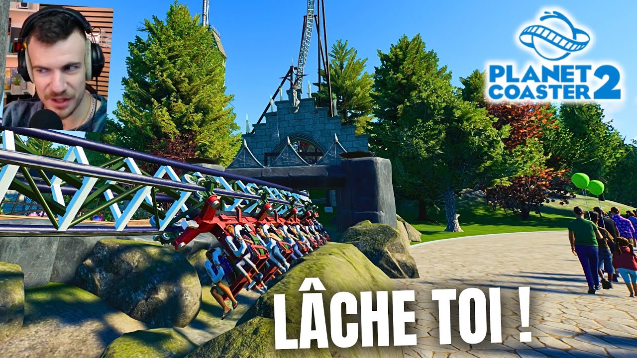 UN PARC D'ATTRACTION PLEIN DE POTENTIEL ! (Visite Abonné Planet Coaster 2)