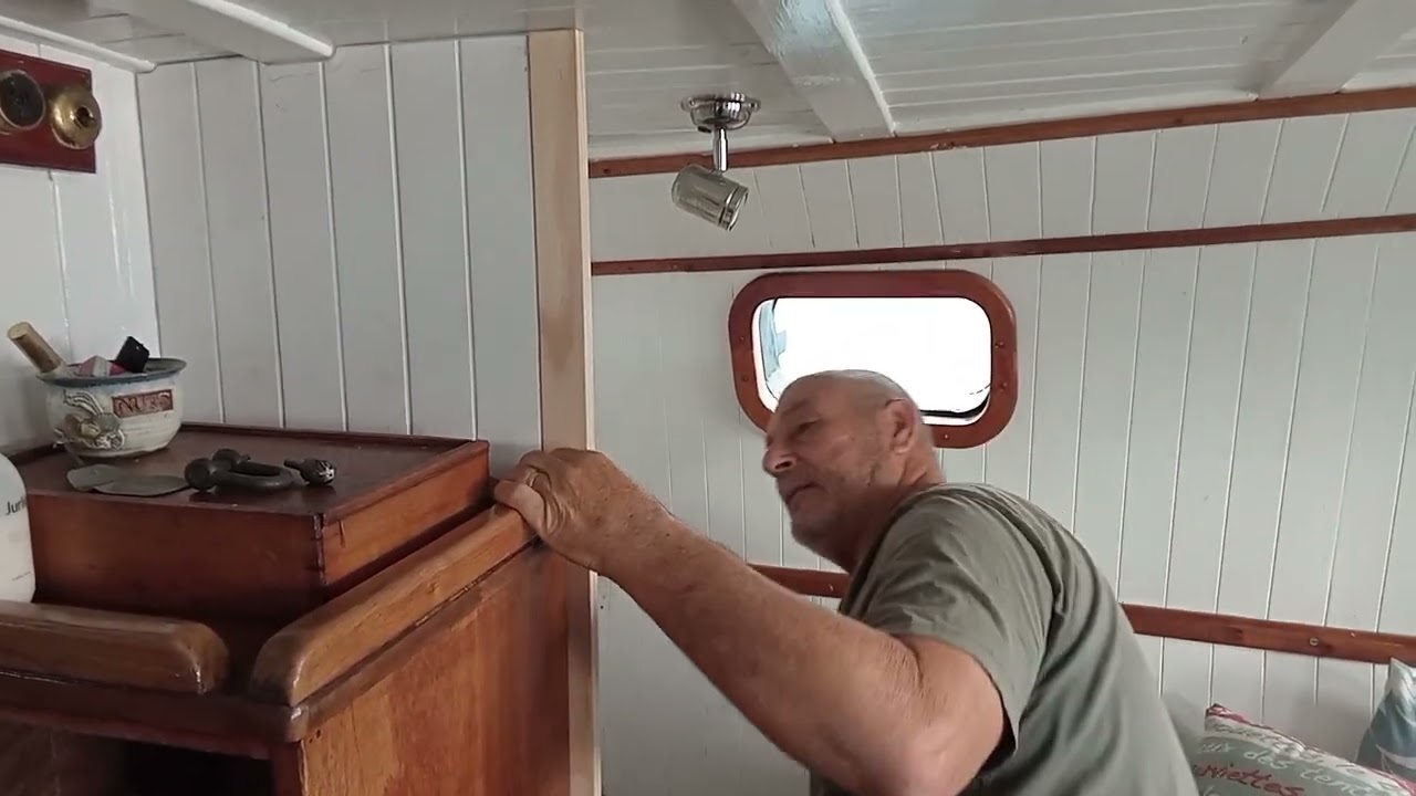 The Admiral gets back her clothes hanging space as promised