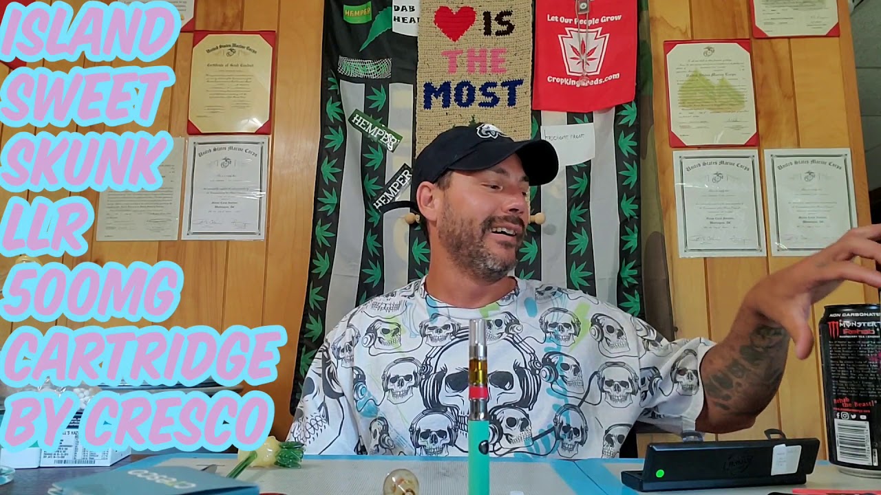 ISLAND SWEET SKUNK LLR 500MG CARTRIDGE BY CRESCO