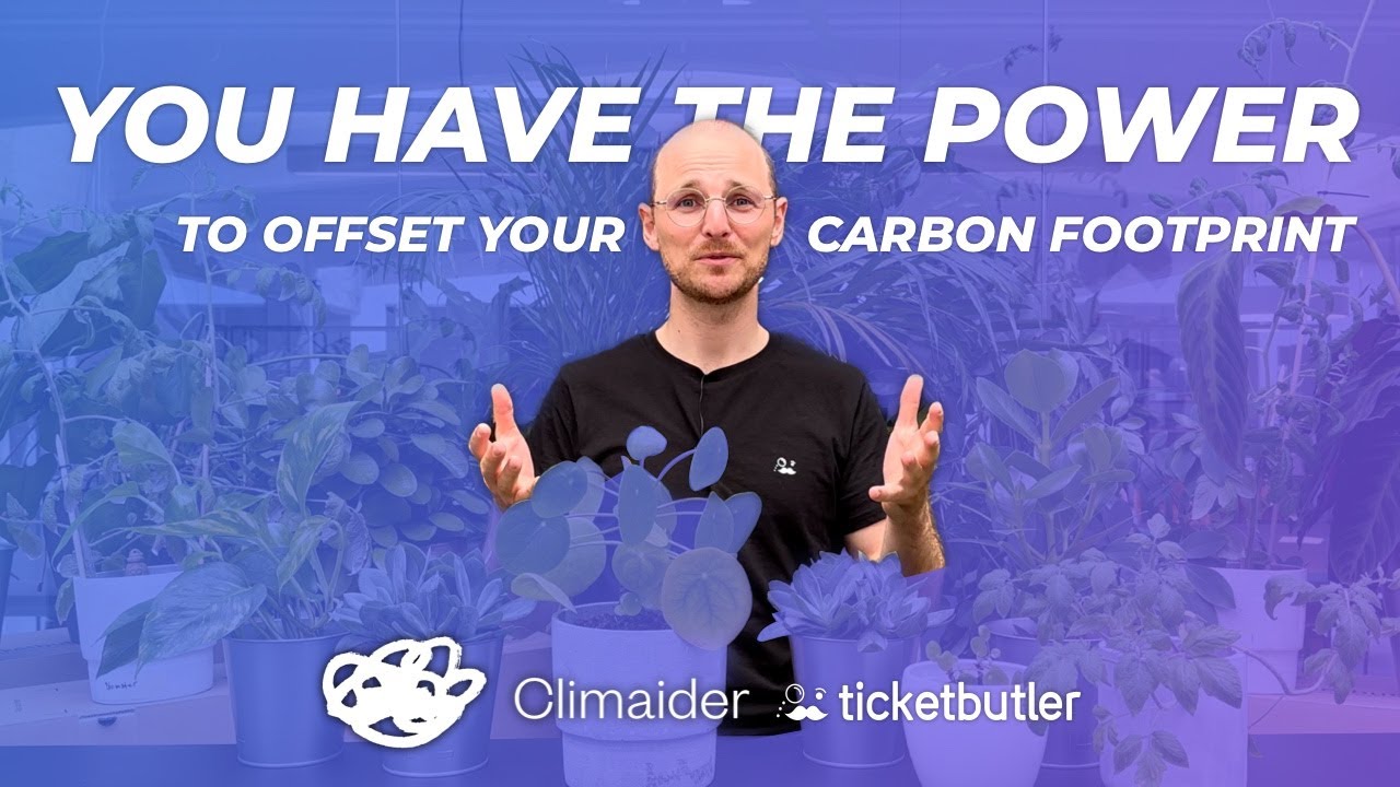 Offset Your Carbon Footprint with Ticketbutler