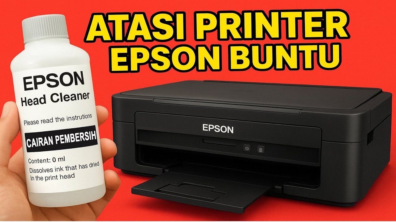 100% УСПЕХ! Ручная очистка печатающей головки Epson с помощью специальной жидкости (устраняет все...