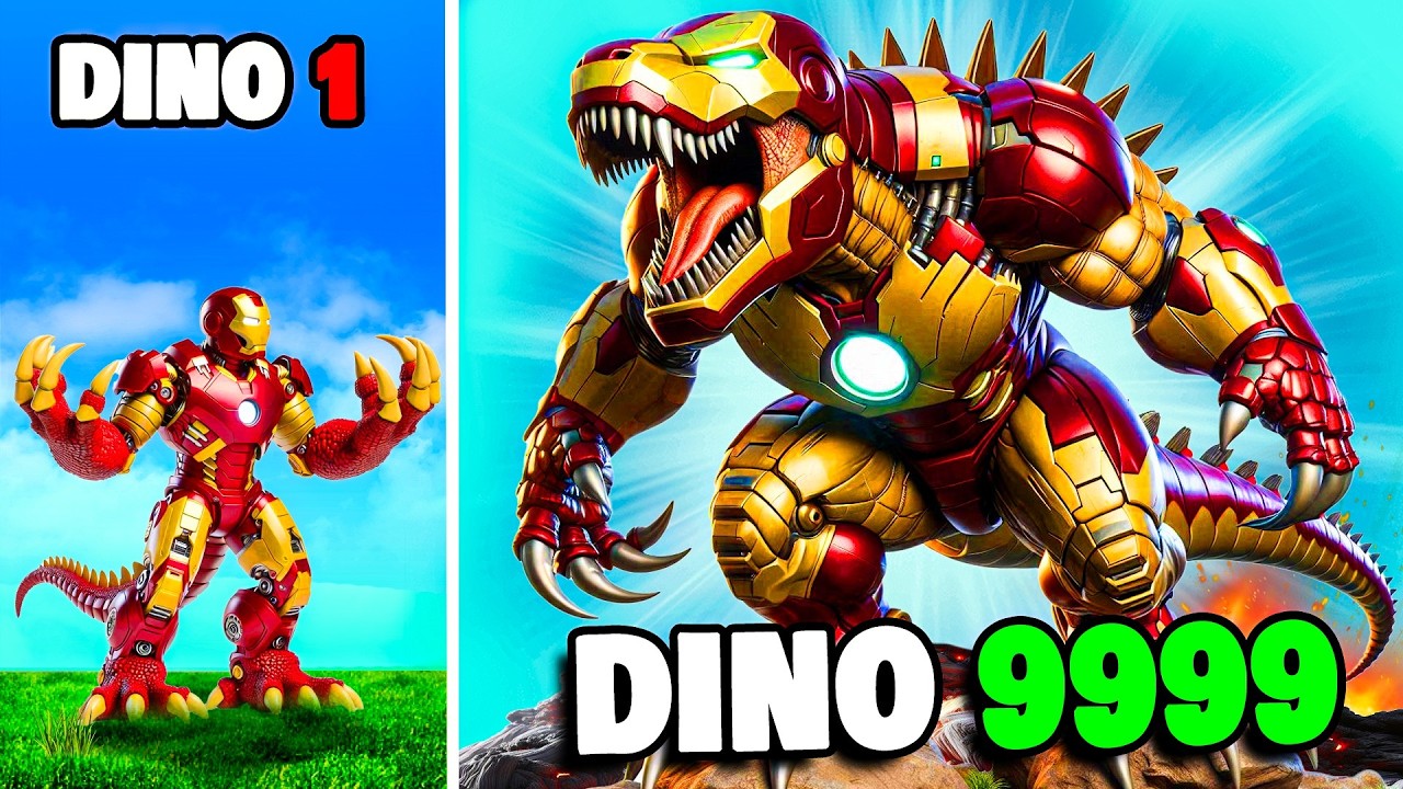 Обновление до Dino IRON MAN