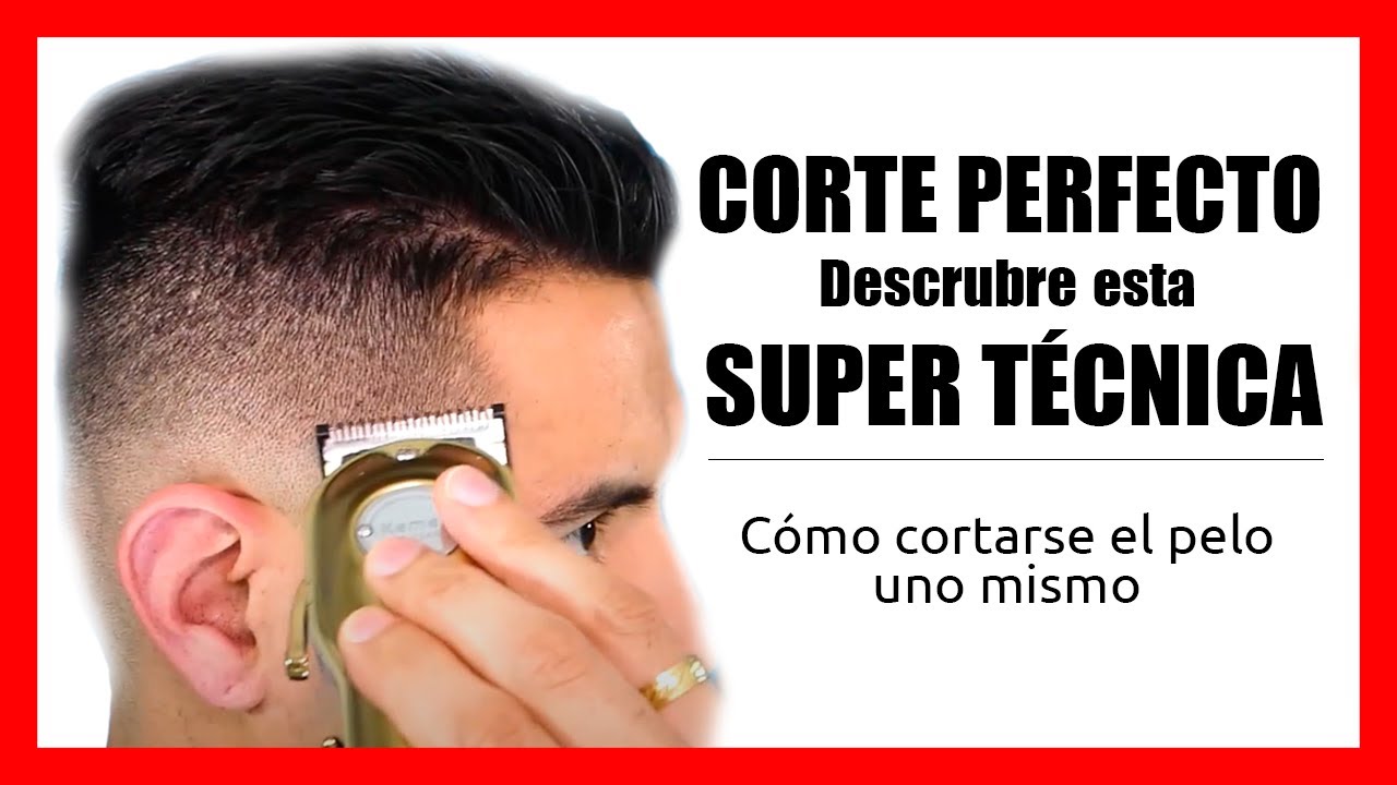 👌CÓMO CORTARTE EL PELO en Casa con Degradado PERFECTO ✅