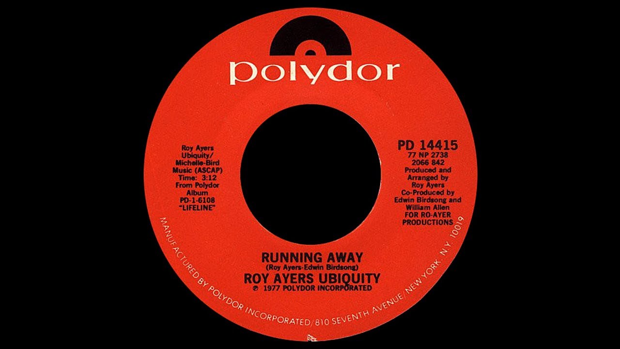 Roy Ayers Ubiquity ~ Running Away 1977 Jazz Funk Purrfection Version
