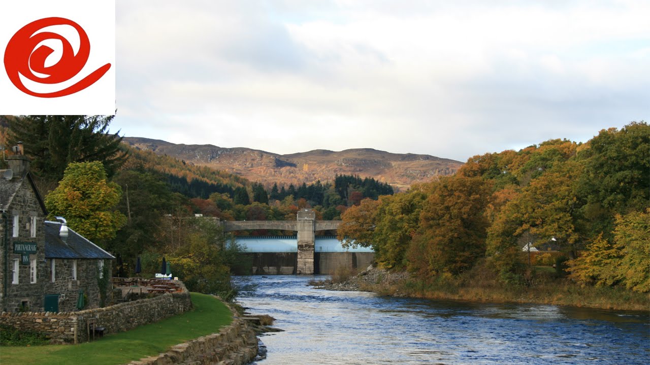 Motorhome Route to Pitlochry, Scotland - Overnight Parking