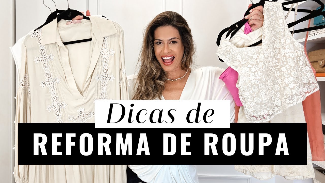 COMO TRANSFORMAR ROUPAS QUE NÃO USA MAIS NA COSTUREIRA