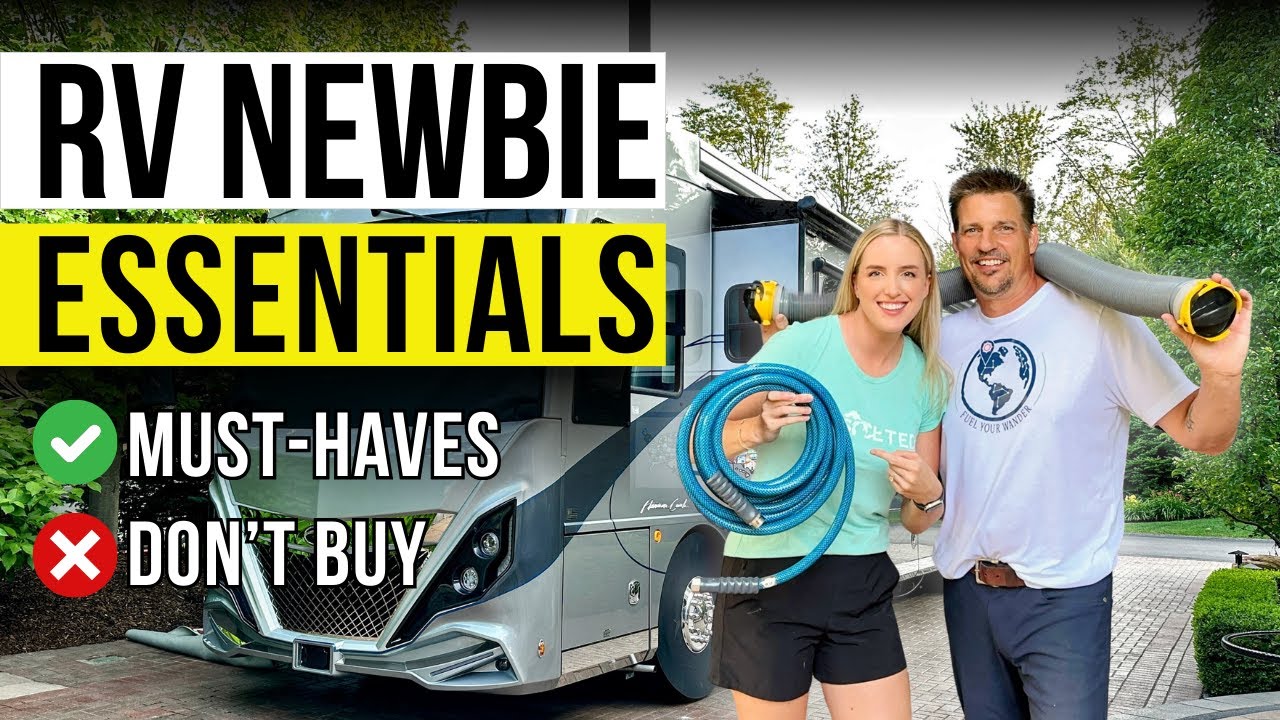 RV Newbie | ESSENTIAL Gear & What NOT to Buy