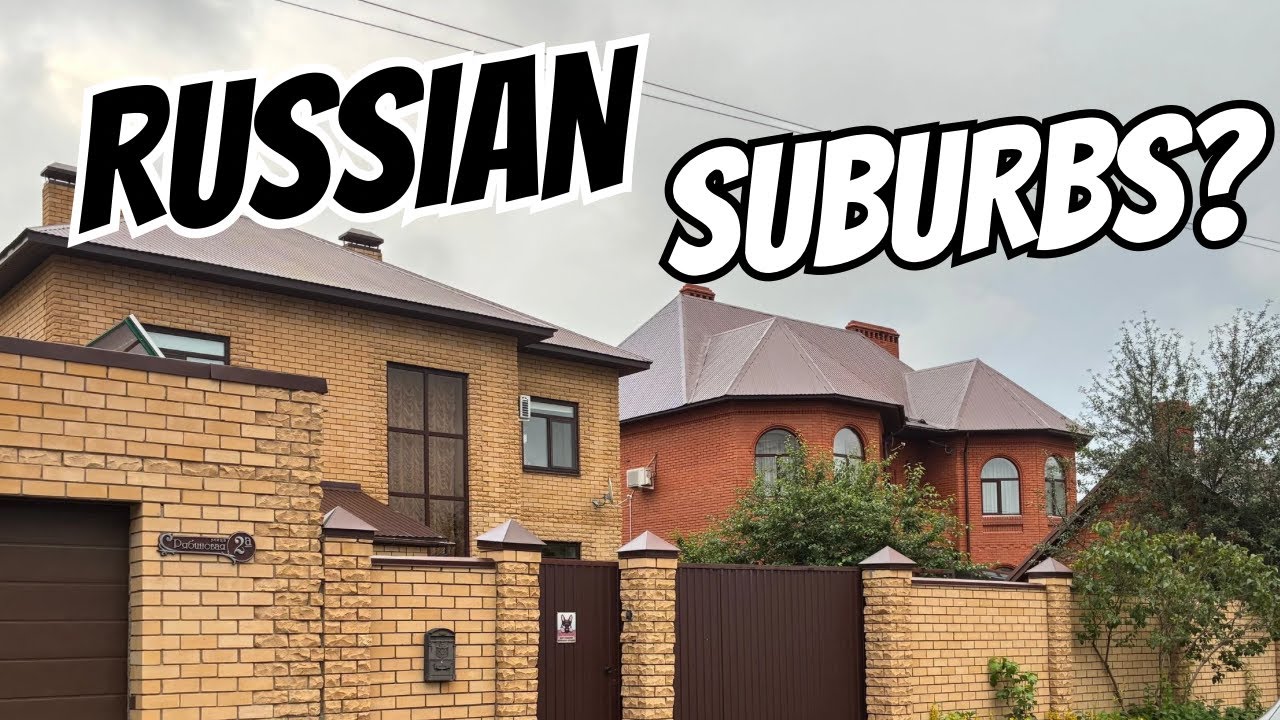 Американец показывает реальность жизни в пригороде России | Я ПОТРЯСЕН!!!