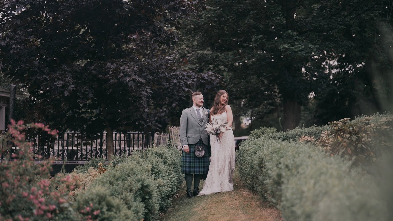 Scottish Wedding Highlight at Branxholm Park House