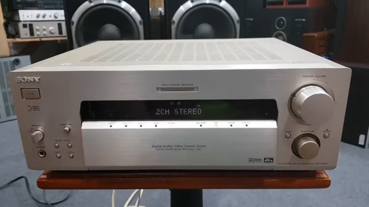 (Đã bán) Amply đa kênh Sony STR V828X giải mã DAC có pre out 260W đánh rất khỏe
