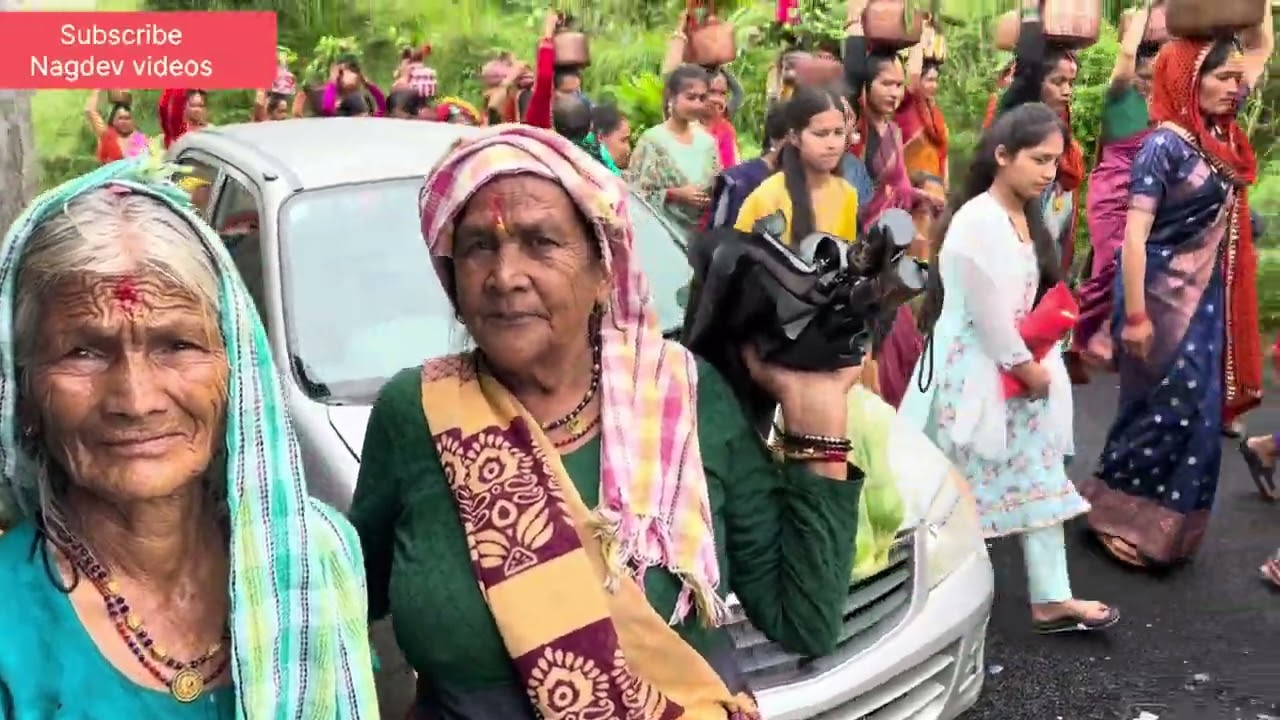 सेरी कलश यात्रा में 2024🌺🌺😍😍❤️❤️ #villagelife #minivlog #fruit #nagdevvideos 
