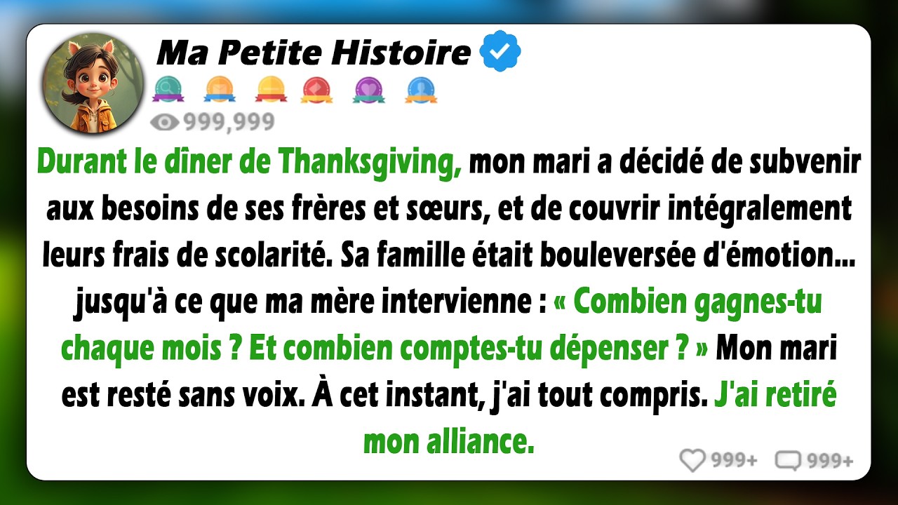 Mon mari avait promis de payer les frais de scolarité de ses frères et sœurs. Une question de ma...