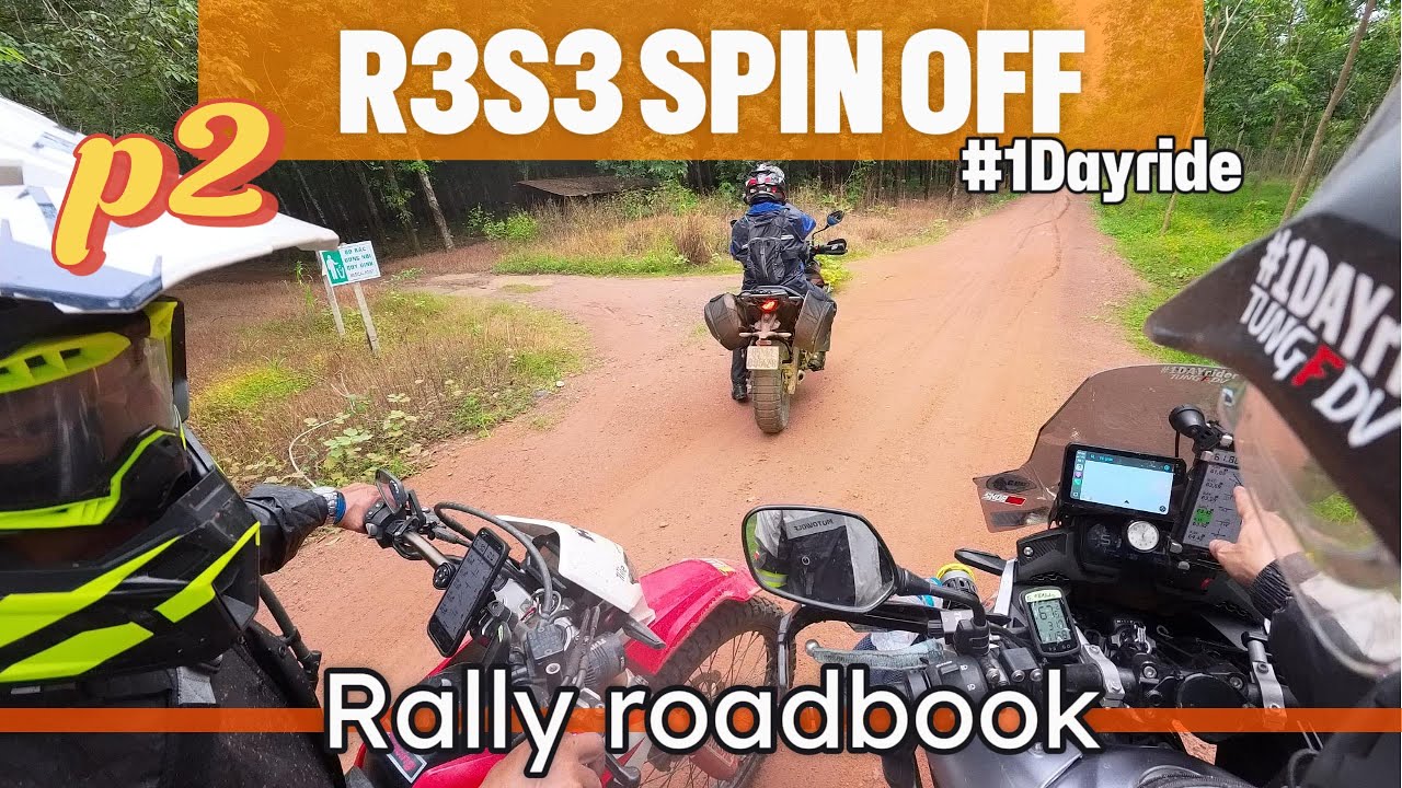 P2 300km rally roadbook - tìm đường trong đêm cùng những đồng đội quá cháy