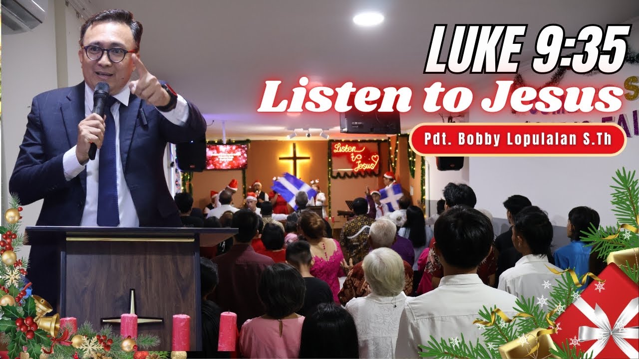 LISTEN TO JESUS‼️ Natal GPdI Ekklesia Karang mulya 2025