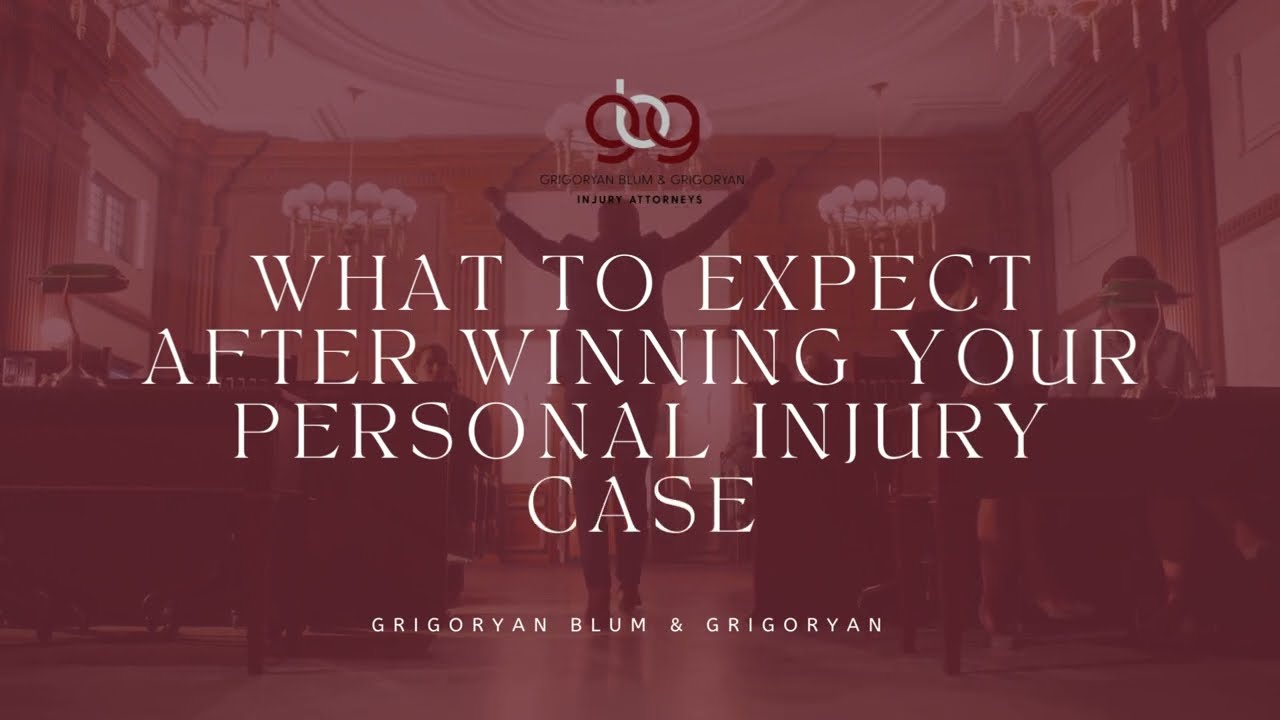Law GBG | What to Expect After Winning Your Personal Injury Case