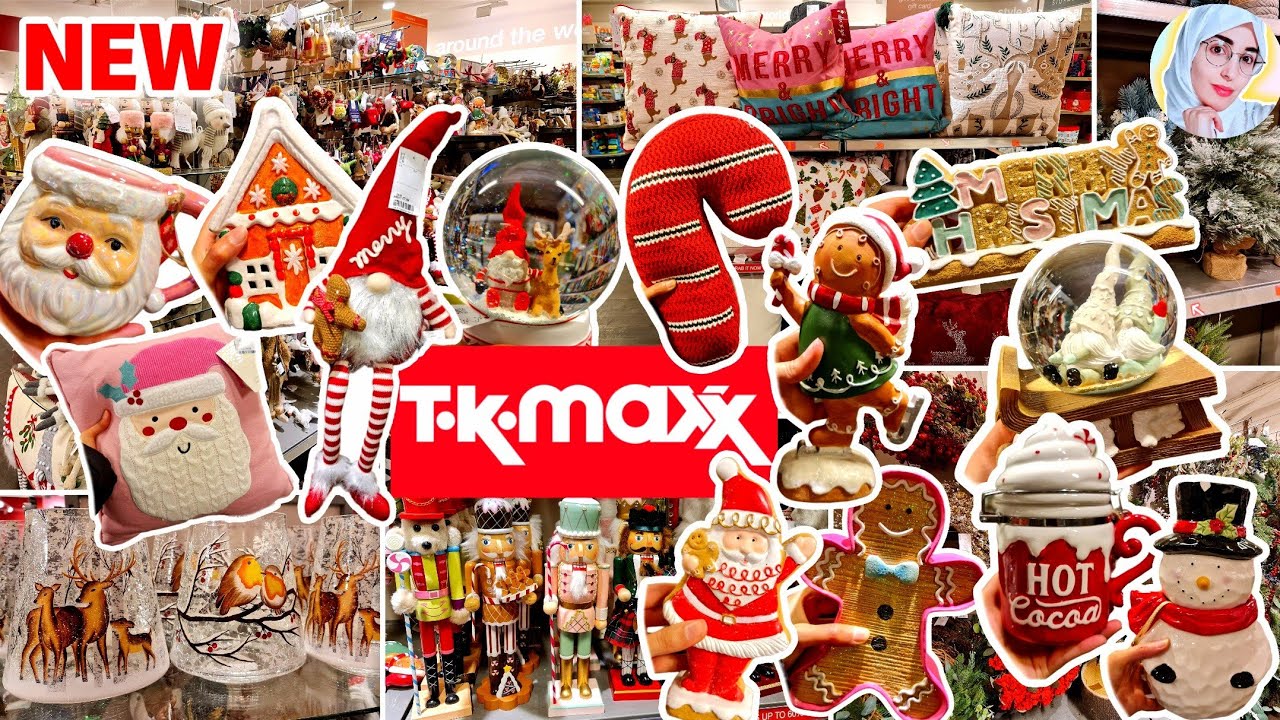 CHRISTMAS GEMS IN TK MAXX 🤩 NEW IN 2023! 🎄 Shop With Me ☃️ Homesense Haul 😍 TJ MAXX Shopping 🎅🏻