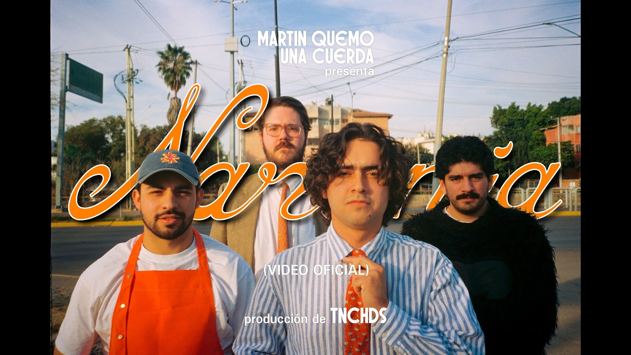 Naranja - Martín Quemó una Cuerda (Video Oficial)
