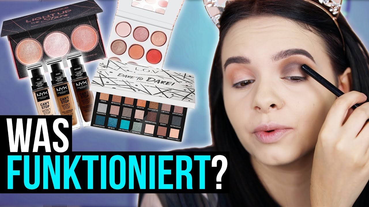 XXL Drogerie Paletten?! 🤔💸 FULL FACE of FIRST IMPRESSIONS!