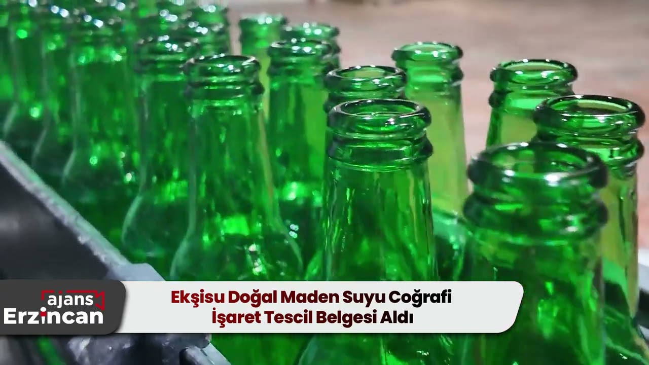 Ekşisu Doğal Maden Suyu Coğrafi İşaret Tescil Belgesi Aldı