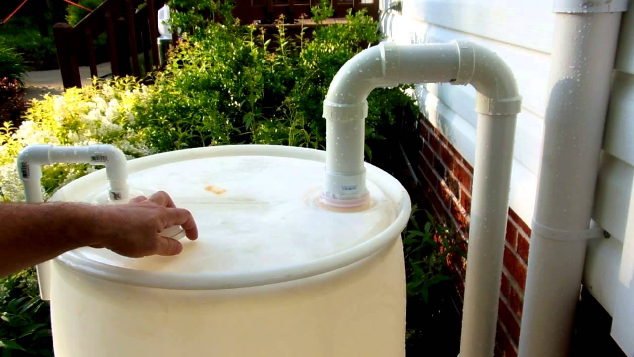 How to Build a Rain Barrel (v2) -- An Elegant Solution?