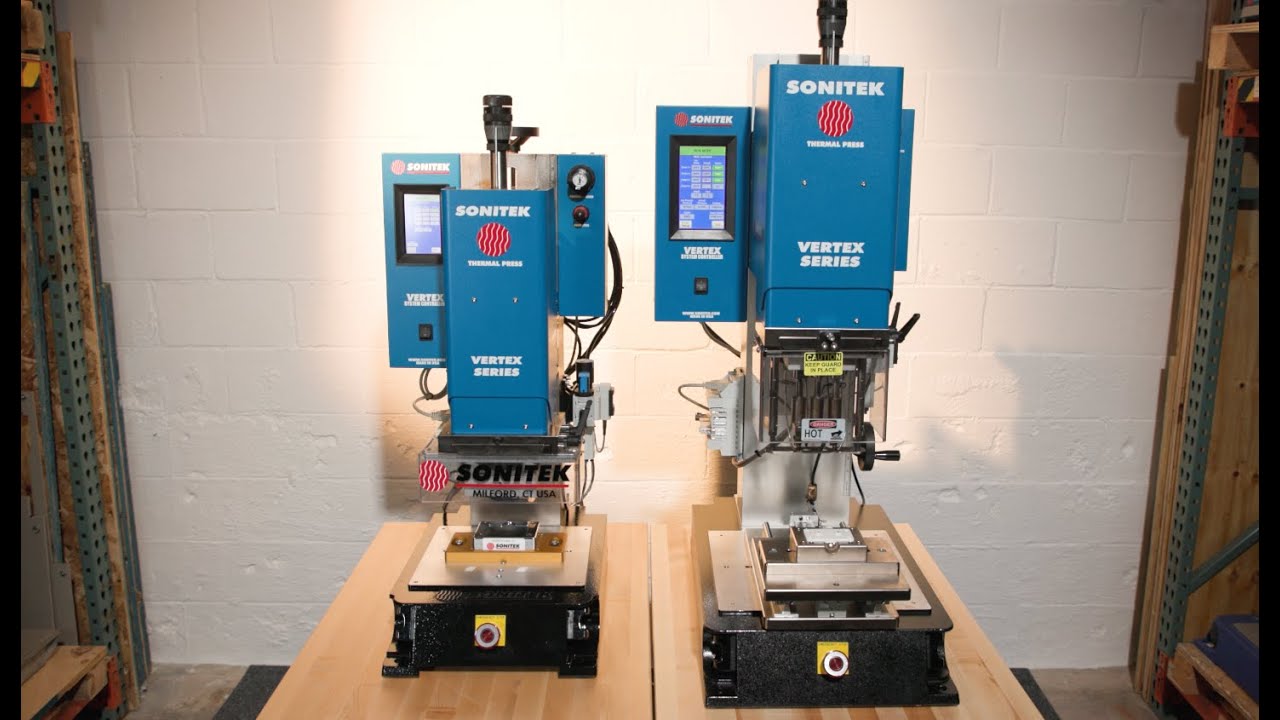 VERTEX mini/MAX Series: Advanced Heat Staking Presses by Sonitek