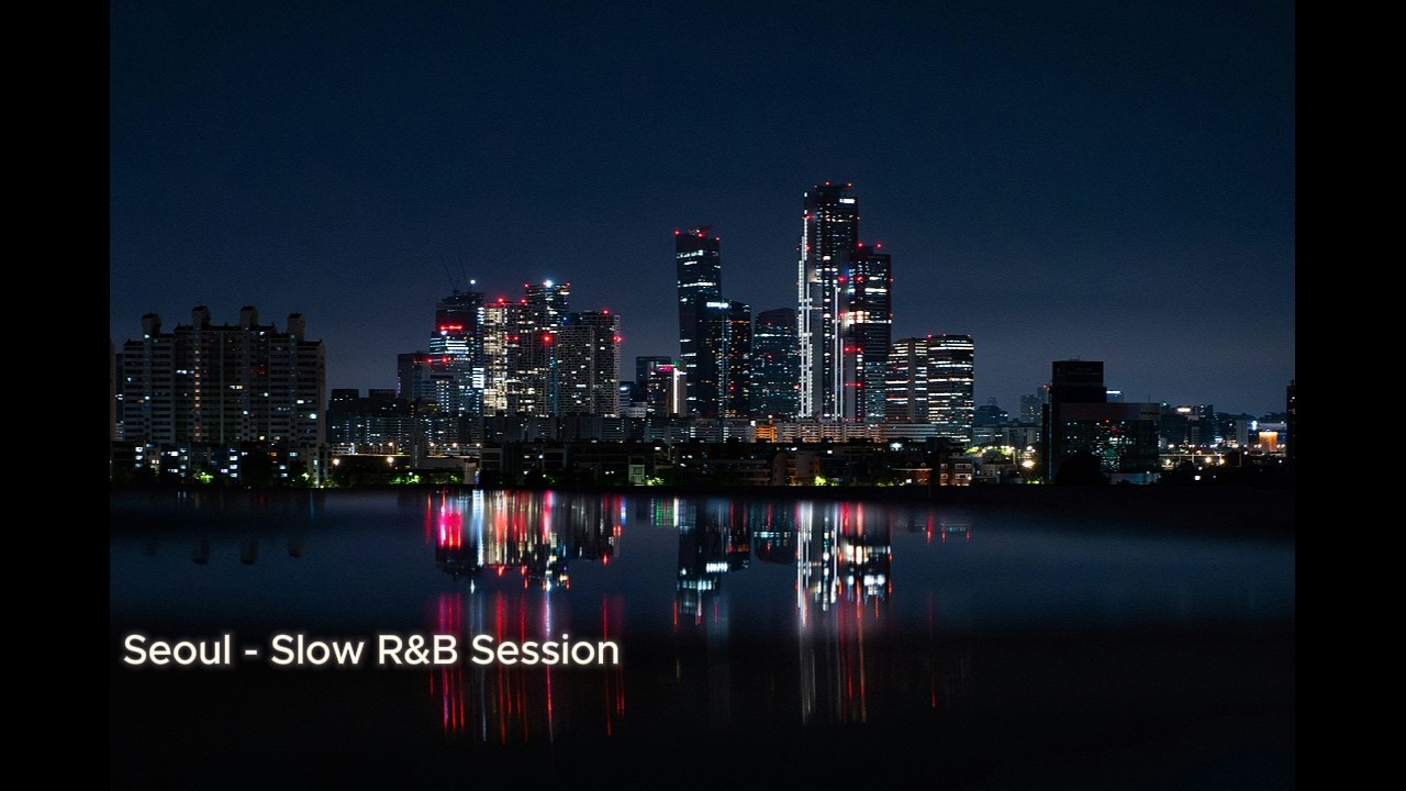 Deep Focus Study Music 🎧 1 Hour R&B Instrumental (Midnight Seoul)