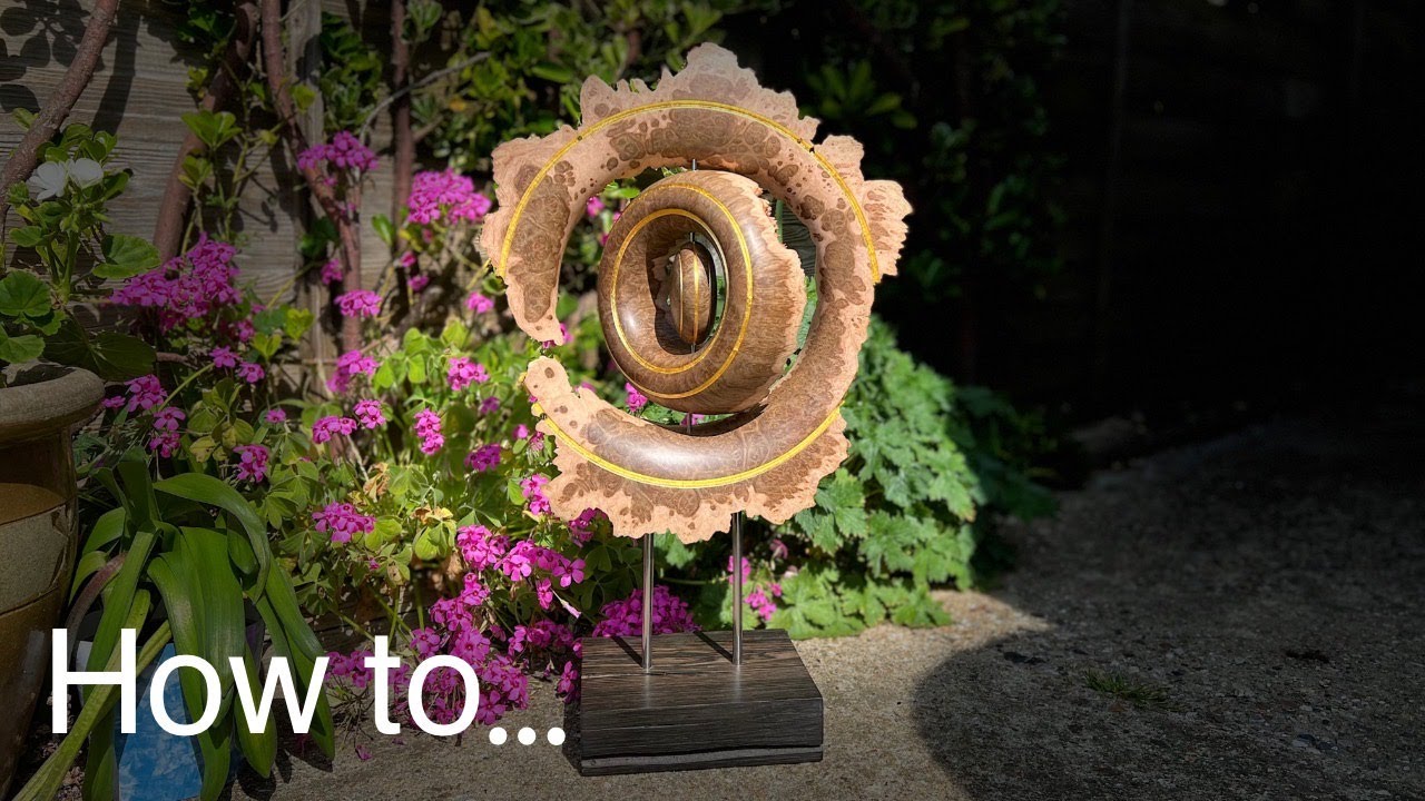 How to... Revolutions - Woodturning a Mallee Burl/Burr into a sculptural piece