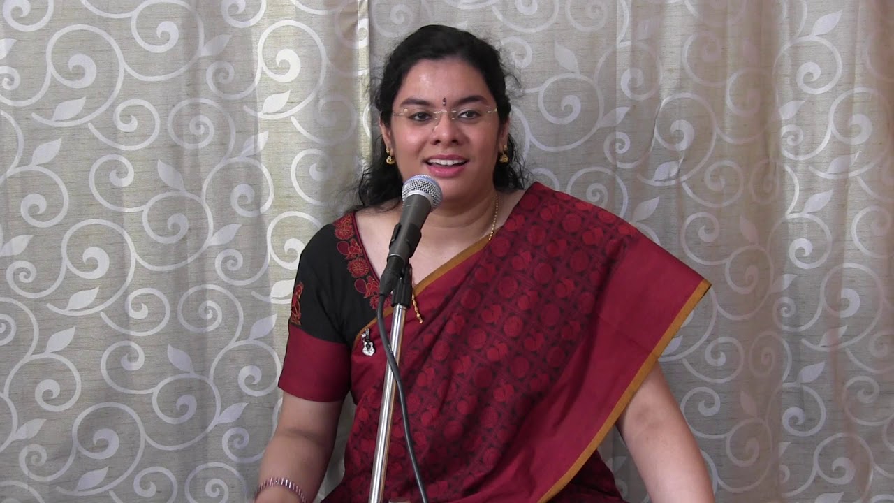 Amrutha Venkatesh - SSV 49 - Sri Ganapatini - Saurashtram (5) - Sri Tyagaraja