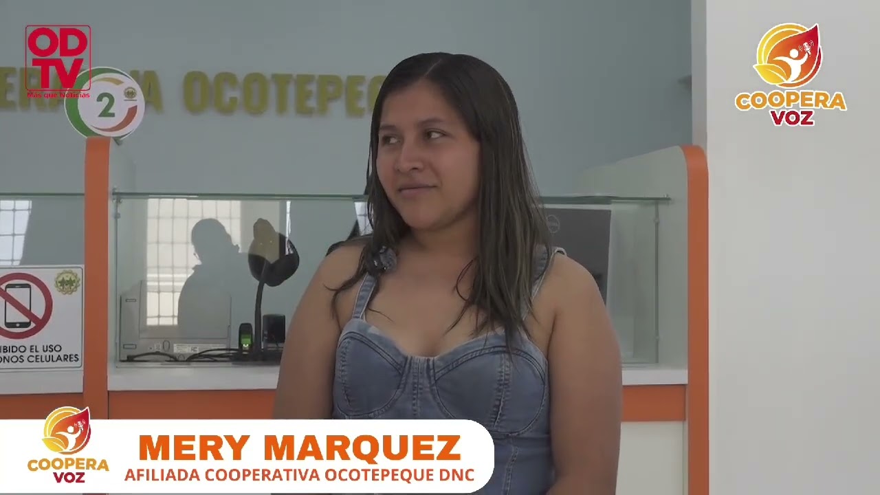 Ella es Mery Márquez 💚Madre de familia y creyente del cooperativismo 🤝Su sueño: tener su propia casa