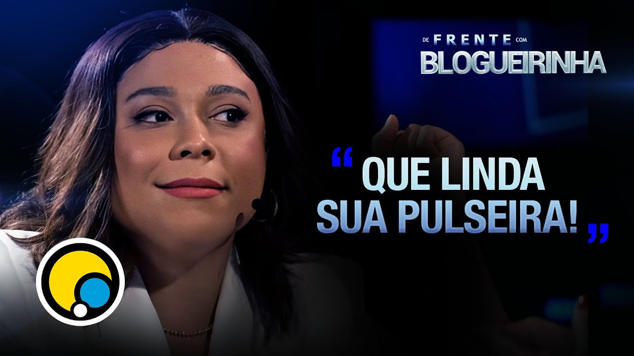 Gabriela ex-Pugliesi dá pulseira de Turmalina para Blogueirinha| Cortes De Frente com Blogueirinha