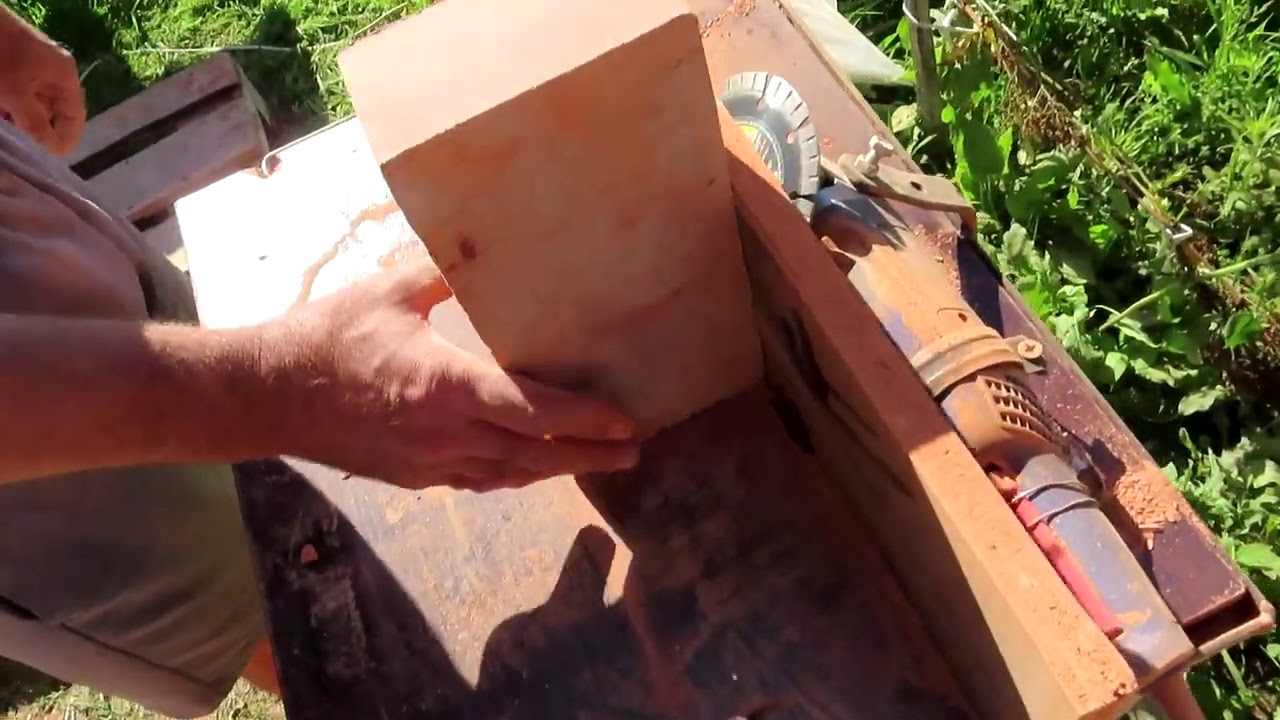 станок для снятия фаски с кирпича