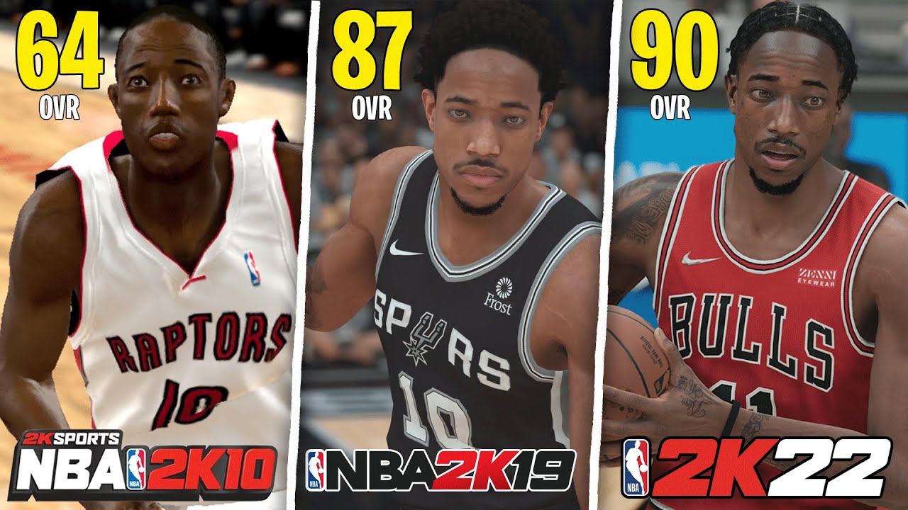 Данк с Демаром ДеРозаном в каждой гонке NBA 2K!