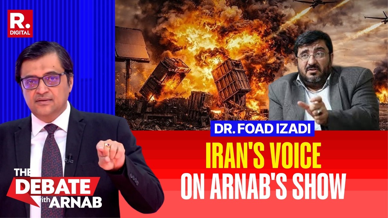 'Nobody Wants To Fight For The Epstein Class' - Dr. Foad Izadi's Fiery Take On Arnab's Debate