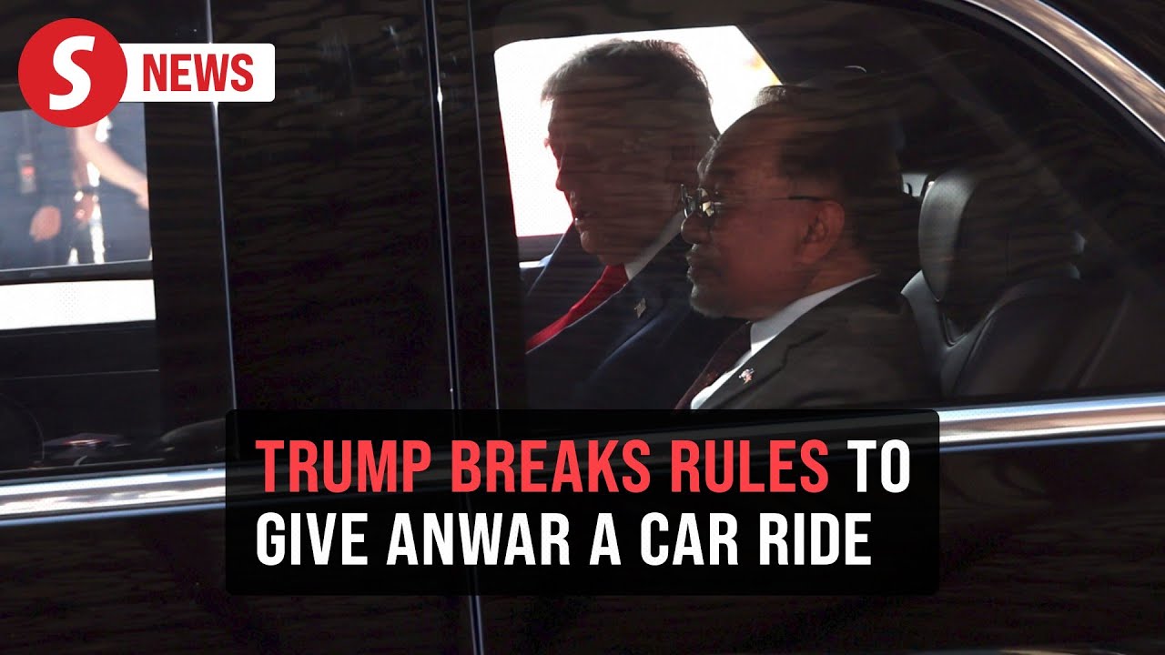 Anwar to Trump: You break rules to give me a ride on the Beast