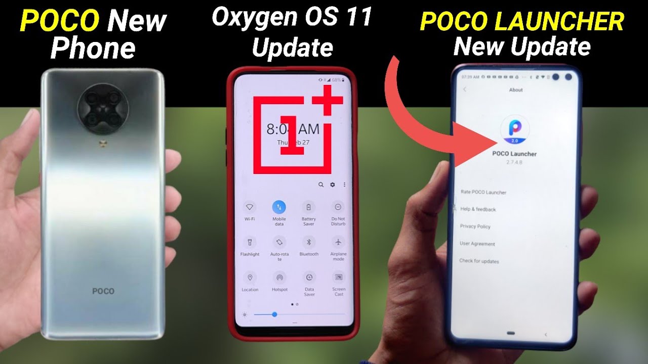Poco Launcher 2.7.4.8 New Update | Oxygen OS 11 Update | Poco New Phone