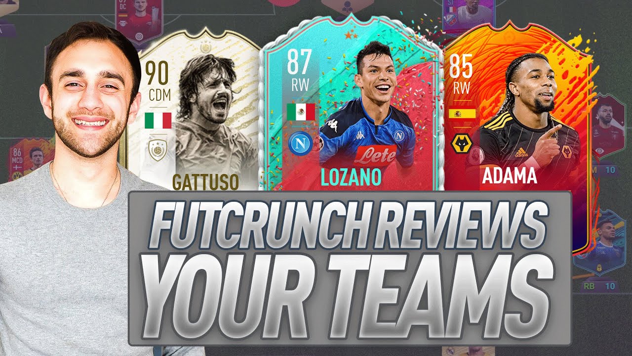 FUTCRUNCH REVIEWS YOUR FIFA 20 SQUADS - SECOND IN DEPTH EDITION - FIFA 20 ULTIMATE TEAM