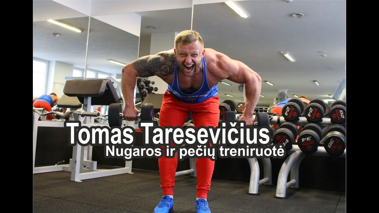 HERO Nugaros ir pečių treniruotė Tomas Taresevičius