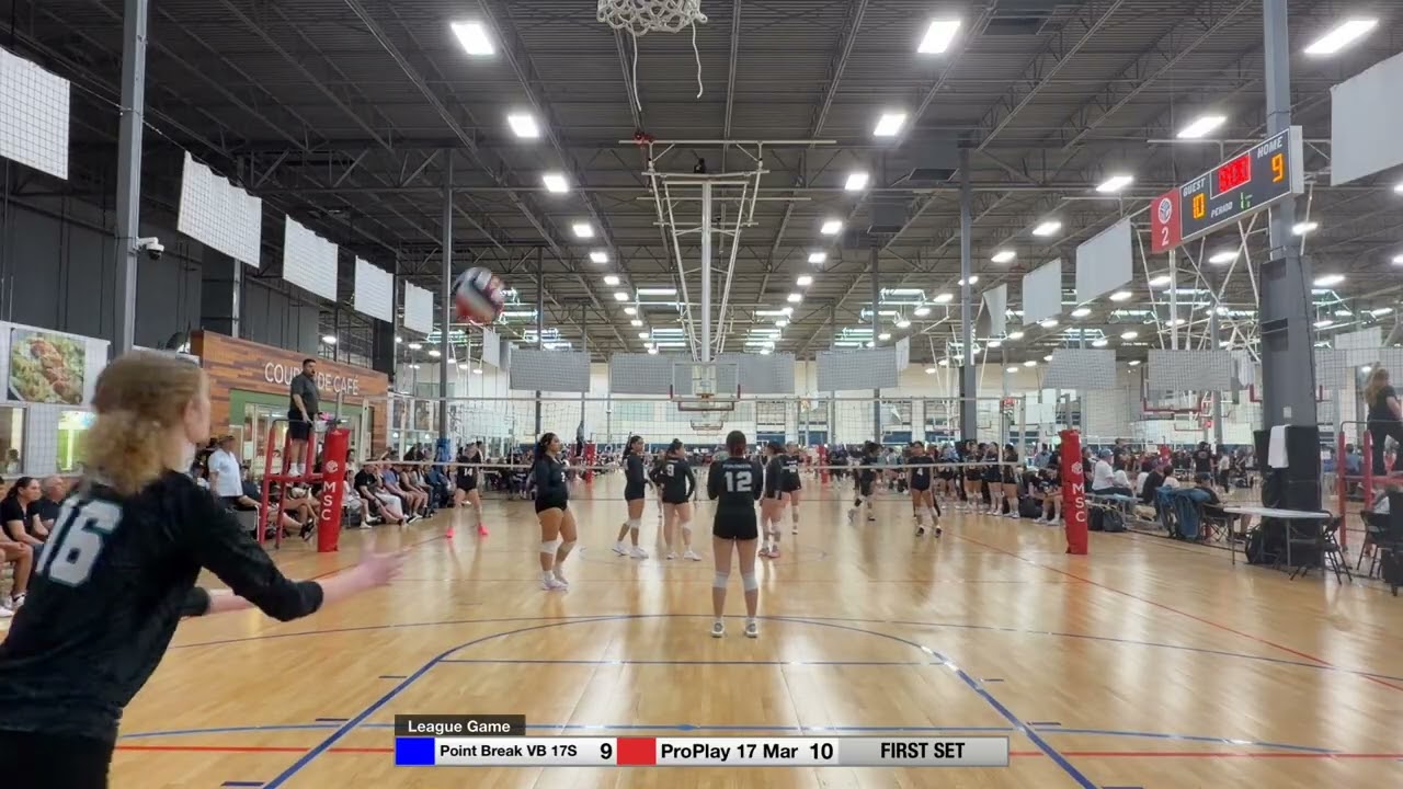 PBVC Mike/Louie 17s vs ProPlay 17 Mar 1st Set